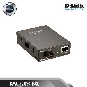 Twisted Pair, 100Base-TX To 100Base-FX (LC) Single-mode Media Converter (TX1310nm, RX1550nm, 20km)(Stand-Alone)