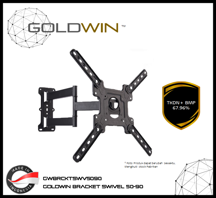 BRACKET TV SWIVEL 50100 - GWBRSWV50100
