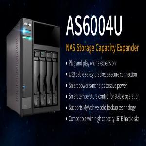Asustor Asustor NAS Storage Capacity Expander 4-Bay Tower AS6004U