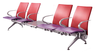 KURSI TUNGGU 4 SEATER+ 1 TABLE V.104-SPMJ