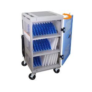 LUNATECH C30B-T 30-UNIT CHARGING CART WITH ELECTRONIC KEYPAD