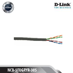 CAT5e  (UTP), Cat5E UTP 24 AWG PVC Solid Cable - 305M/Roll - Grey Colour Verified Compliant With UL-listed