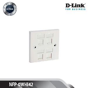Face Plate,Face Plate - Quad (Keystone Jack,Square) Faceplate Are Inbuilt With Shutters  Compatible With Standard Colored Keystone Jack Available In One, Two And Four Port Variants