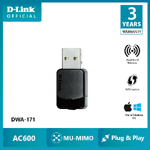 AC600, Wireless AC600 Dual Band USB Adapter,MINI Network Adapter, Built-in Antenna