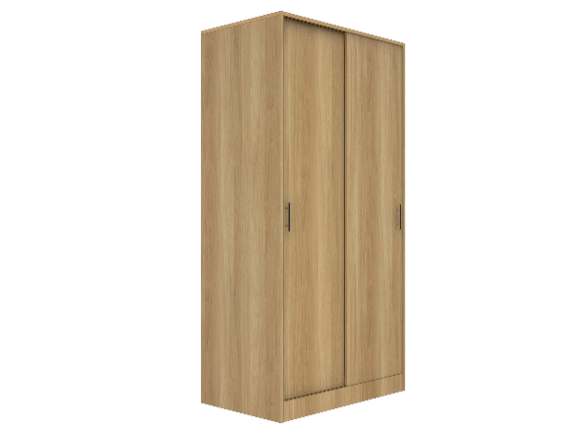 Lemari Pakaian 2 Pintu (Sliding Door) VLM 11