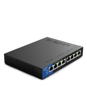 LINKSYS SWITCH, POE+, GIGABIT,SMART, 8-PORT
