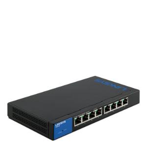 LINKSYS SWITCH, GIGABIT,SMART, 8-PORT