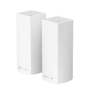 LINKSYS VELOP 2 PACK MESH NETWORK, TRIBAND AC4400,MU-MIMO