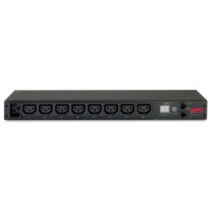 APC RACK PDU, METERED, 1U, 16A, 208/230V, (8) C13